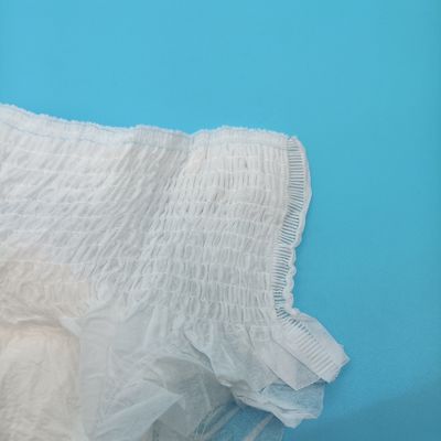 Pantalhão de fraldas para adultos em cor branca para produtos quentes Calças de fraldas para mulheres