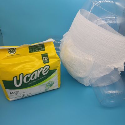 Folha de retalho de filme PE Impressão personalizada Incontinência Fraldas para adultos Calcinhas para homens e mulheres