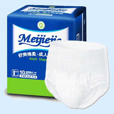 Amostra grátis Calças para adultos impressas de alta absorção Fraldas Fraldas M / L / XL XXL Fraldas Fraldas