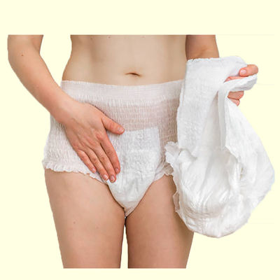 Adultos Pull Up Calcinha Fraldas Fraldas Suave Respirável superfície seca para conforto e absorção