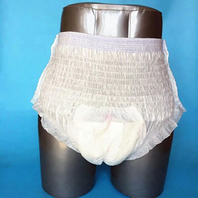 OEM Pull-On Adult Diaper para Homens e Mulheres Idosos Anti-Fugas 3D Leak Prevention Channel