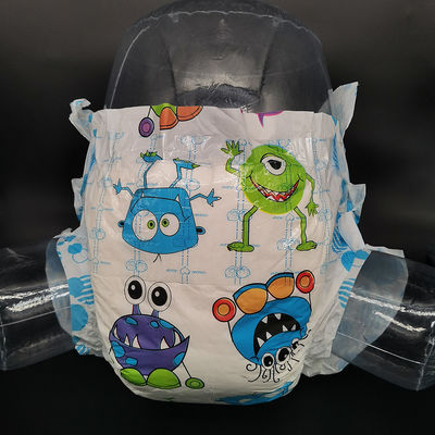 Impressões personalizadas Alta absorção Ultra espessa fralda adulta suave Respirável Durabilidade