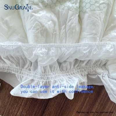 SNUGRACE Impresso Desodorizante Chips Adultos Fraldas 70-250g Fraldas grossas para mulheres Impresso
