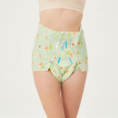 ISO9001/ISO14001/ OHSAS18001 BV Fraldas descartáveis para adultos impressas com desenhos animados para fraldas ABDL