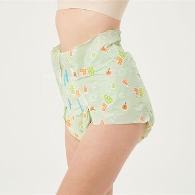 ISO9001/ISO14001/ OHSAS18001 BV Fraldas descartáveis para adultos impressas com desenhos animados para fraldas ABDL