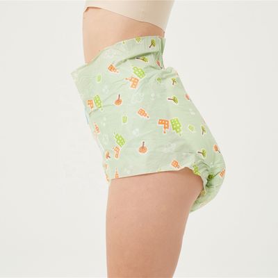 ISO9001/ISO14001/ OHSAS18001 BV Fraldas descartáveis para adultos impressas com desenhos animados para fraldas ABDL
