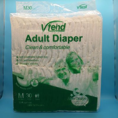 Super Absorvente Incontinência Adultos Fraldas para Idosos no Hospital Absorvente personalizado
