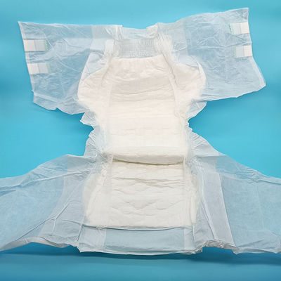 Roupas íntimas de alta absorção de incontinência simples de tecido descartável adultas fraldas para uso médico