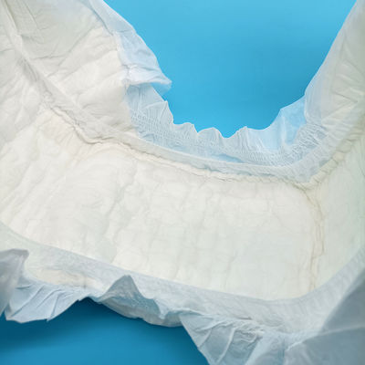 Roupas íntimas de alta absorção de incontinência simples de tecido descartável adultas fraldas para uso médico