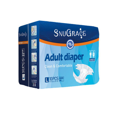 Fraldas para adultos OEM personalizadas Fraldas descartáveis para adultos com polpa de fluff e sapão da Coreia