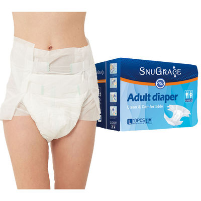 Hospitais Atenção a Adultos Urina Absorvente Gancho Loop fitas mágicas Adultos fraldas para os idosos Sap