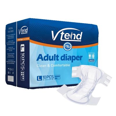 ISO9001/ISO14001 BV Certificado Fraldas Adultas de Alta Absorção para Homens 5000 Ml